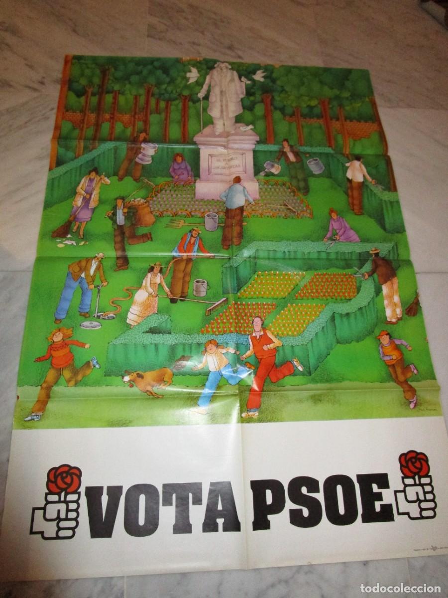Carteles pol&iacute;ticos: VOTA PSOE - Foto 1