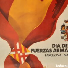 Carteles Políticos: POSTRE CARTEL DÍA DE LAS FUERZAS ARMADAS 1981