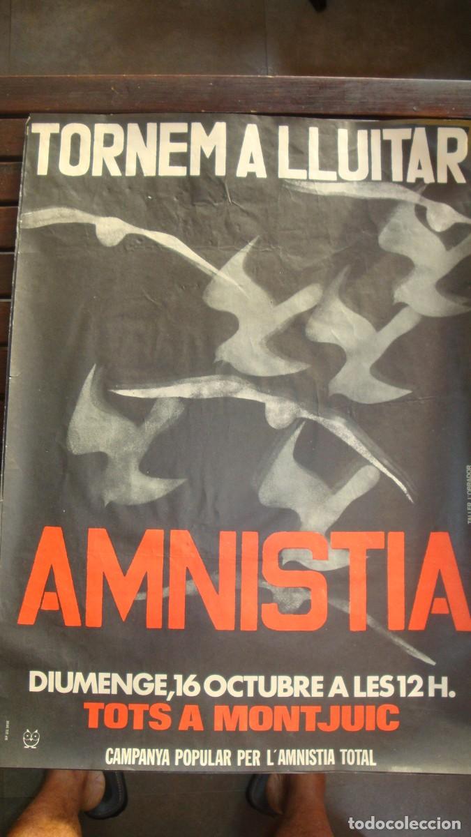 Carteles pol&iacute;ticos: AMNISTIA - Foto 1