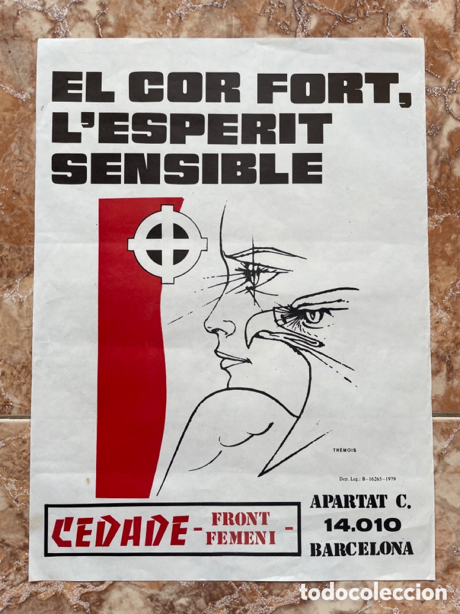 Affiches Politiques: Cartel del Frente femenino (CEDADE)