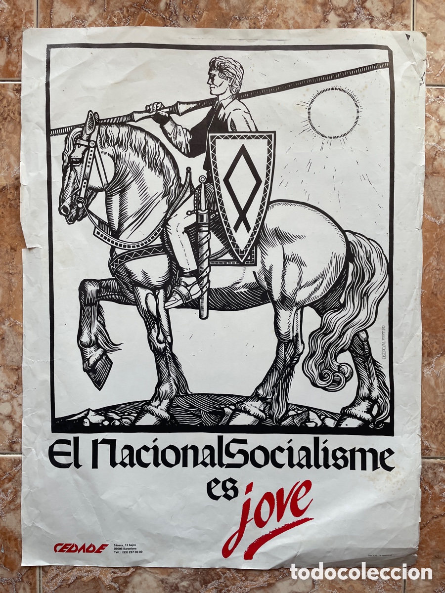 Carteles pol&iacute;ticos: Cartel de CEDADE - Foto 1