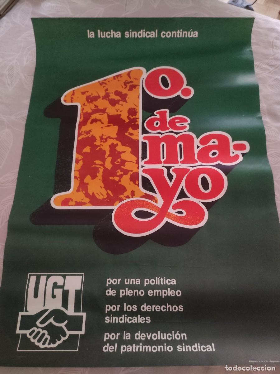 Carteles pol&iacute;ticos: Poster UGT 1&deg; de Mayo - Foto 1