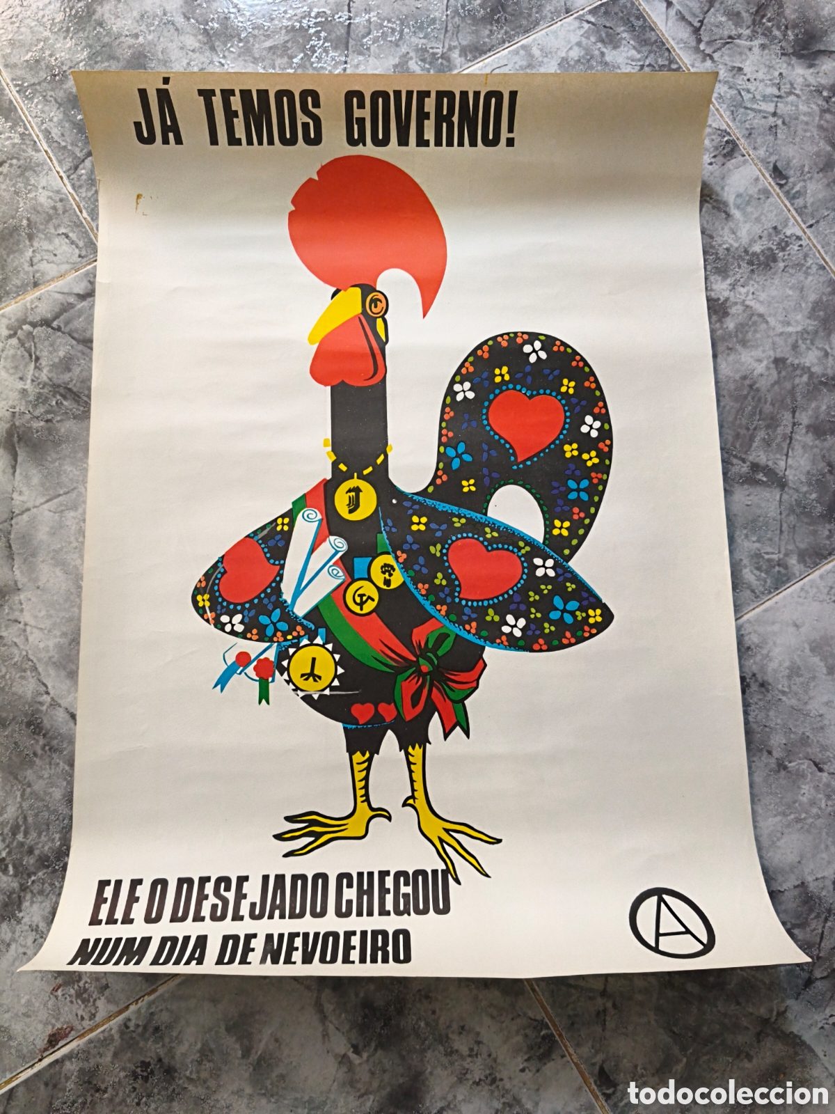 Carteles Pol&iacute;ticos: Poster Ja temos governo. Portugal