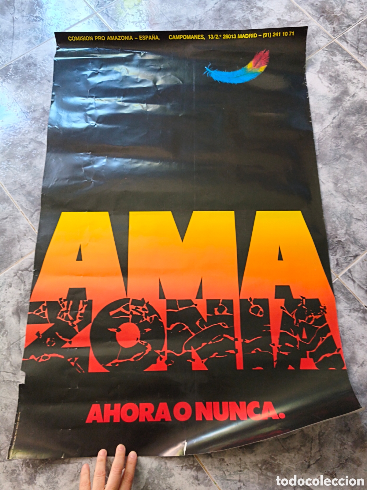 Carteles pol&iacute;ticos: Poster Amazon&iacute;a ahora o nunca - Foto 1