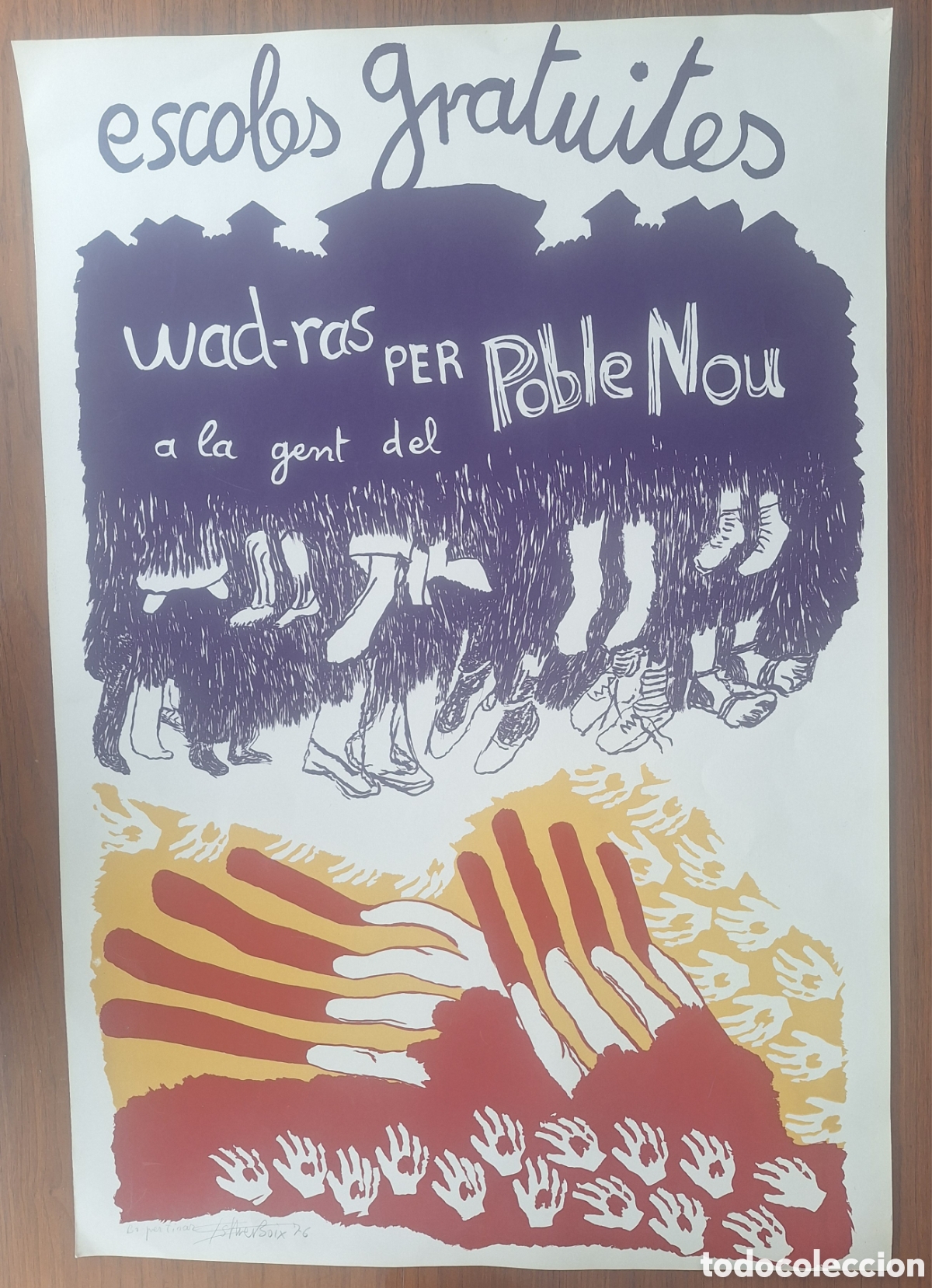 Carteles Pol&iacute;ticos: ESCOLES GRATUITES POR ESTHER BOIX