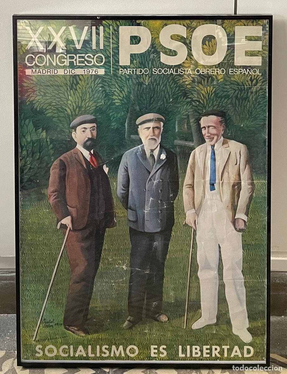 Carteles Pol&iacute;ticos: Cartel del XXVII Congreso del PSOE obra de Isabel Villar