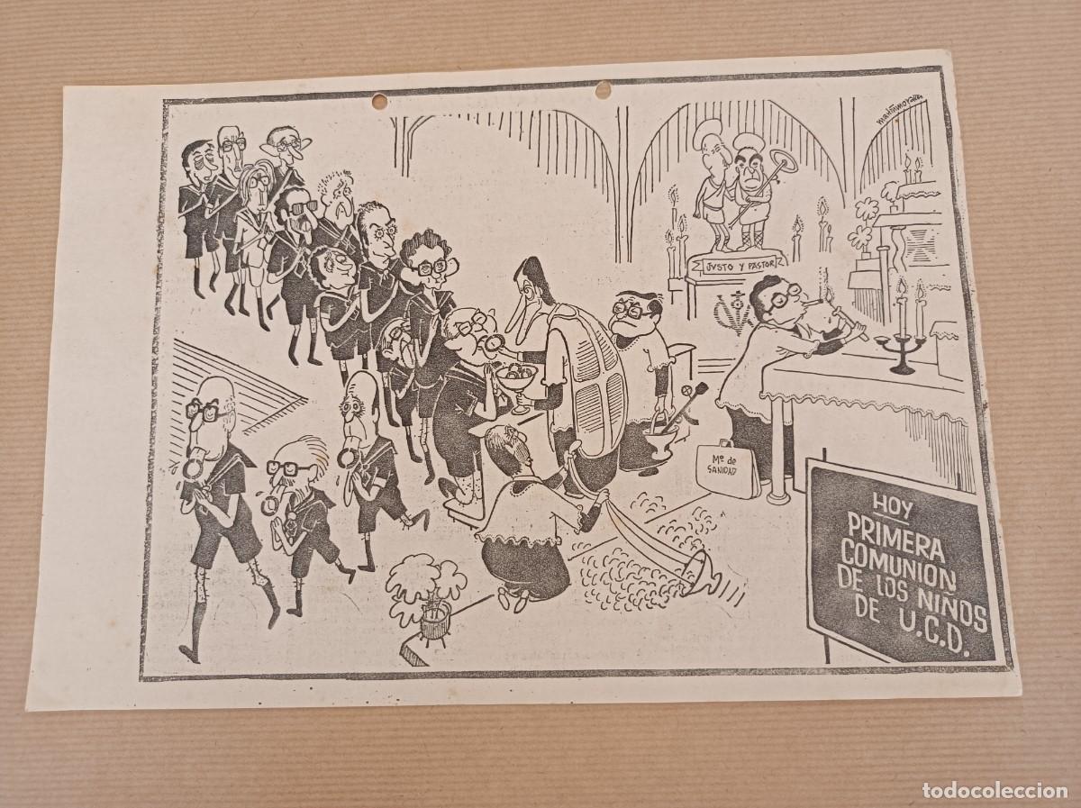 Carteles Pol&iacute;ticos: CARTEL COMUNI&Oacute;N DE LOS NI&Ntilde;OS DE UCD UNI&Oacute;N DE CENTRO DEMOCR&Aacute;TICO - &Eacute;POCA TRANSICI&Oacute;N