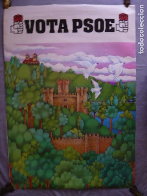 Plakate Politik: CARTEL VOTA PSOE 1979 DE JOSE RAMON SANCHEZ ILUSTRADOR 68 X 96 CM