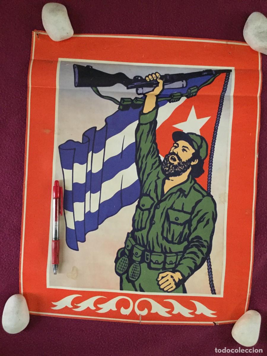Carteles pol&iacute;ticos: POSTER / CARTEL DEL CHE GUEVARA --- 43 X 35 CM - A&Ntilde;OS 80