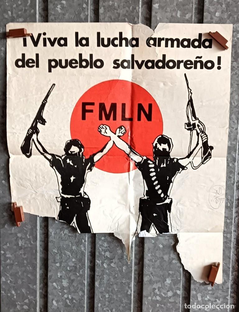 Carteles pol&iacute;ticos: Cartel FMLN -- Incompleto ver fotos