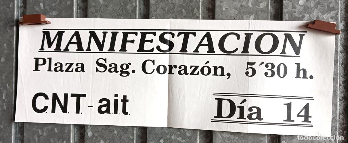 Carteles pol&iacute;ticos: Cartel CNT &ndash; AIT --- Manifestaci&oacute;n Bilbao