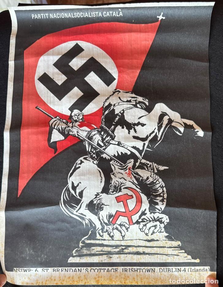 Carteles pol&iacute;ticos: (MI-260912)CARTEL POLITICO HECHO EN IRLANDA PARTIT NACIONALSOCIALISTA CATAL&Agrave;, HITLER EXTREMA DERECHA
