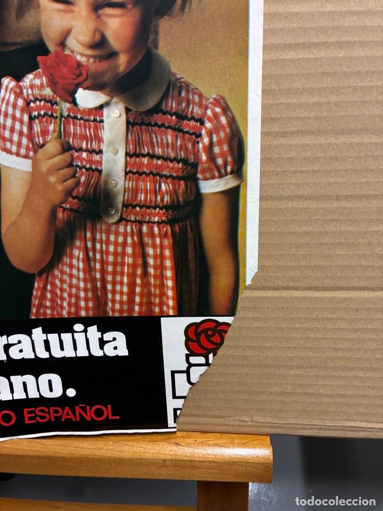 Carteles pol&iacute;ticos: Cartel PSOE ense&ntilde;anza - Foto 2