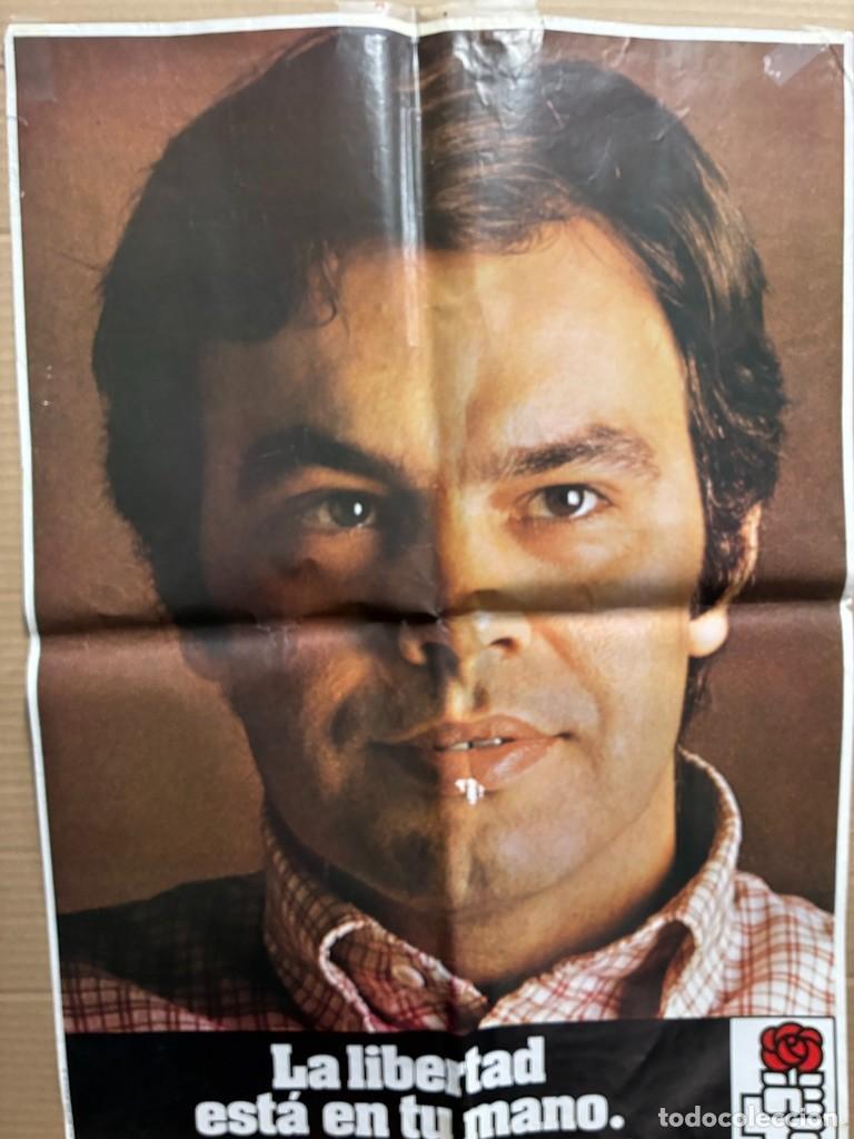Carteles pol&iacute;ticos: Cartel Felipe Gonzalez PSOE