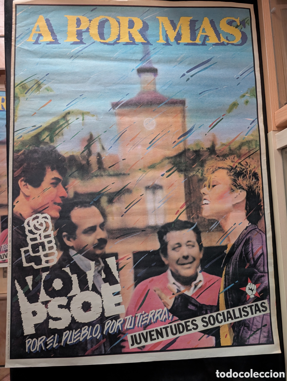 Carteles pol&iacute;ticos: Cartel electoral 1977 PSOE