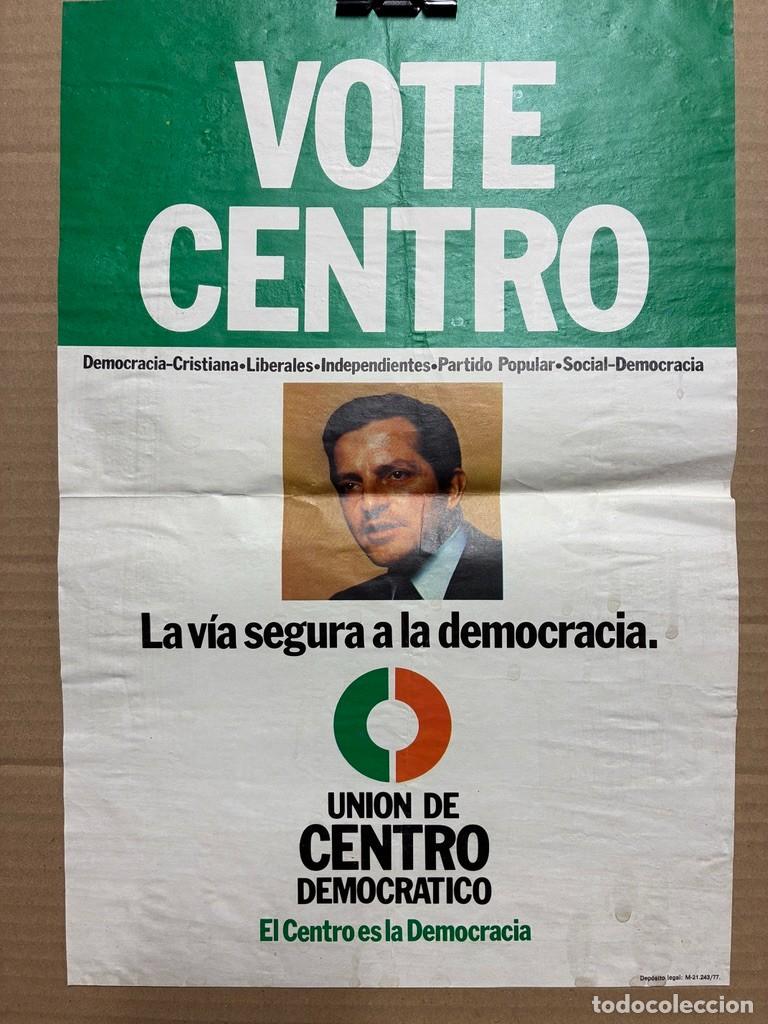 Carteles pol&iacute;ticos: Cartel Vote Centro Suarez - Foto 1
