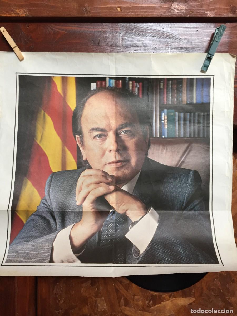 Carteles pol&iacute;ticos: Poster Jordi Pujol Recortado.