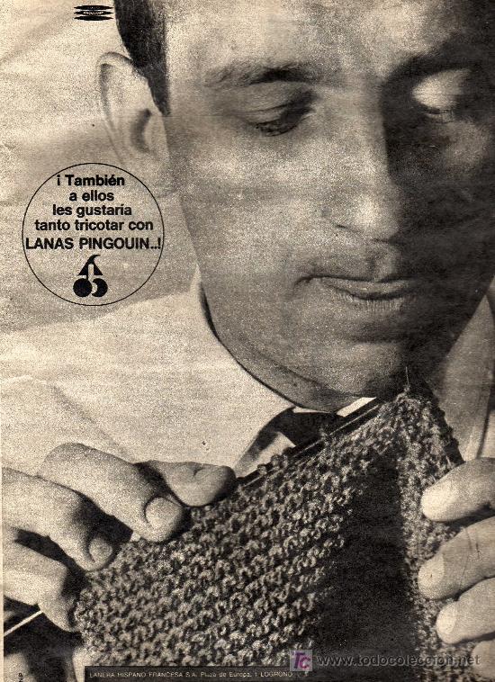 Carteles publicitarios: HOJA DE PUBLICIDAD DE LANAS PINGOUIN. - Foto 1