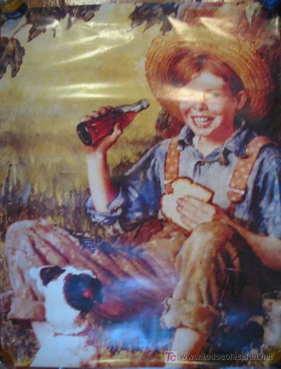 Carteles publicitarios: COCA - COLA. 60x80 cm - Foto 1