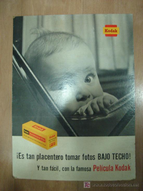 Carteles publicitarios: DISPLAY PUBLICITARIO DE KODAK. - Foto 1