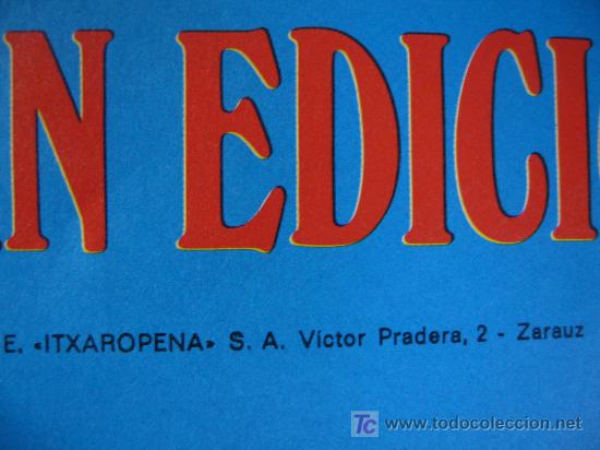 Carteles publicitarios: HALCONES DE ACERO- 60CM  X 45CM   - 1973 - Foto 3