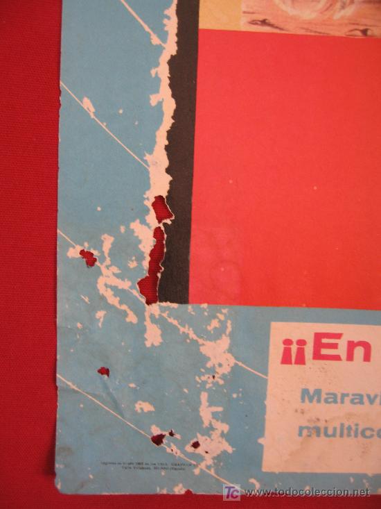 Carteles publicitarios: HUCKLEBERRY HOUND- 41CM X 30CM   - 1963 - Foto 3