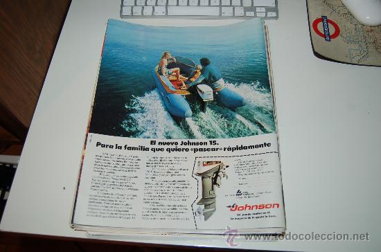 Publicité Imprimée Originale Moteur Hors-Bord Johnson GT 150 V6 - 1983