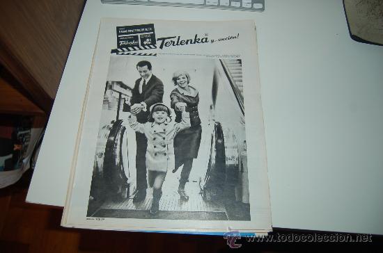 Carteles publicitarios: HOJA PUBLICITARIA DE TERLENKA. 1967 - Foto 1