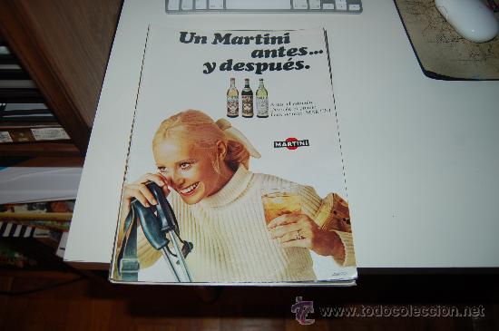 Carteles publicitarios: HOJA PUBLICITARIA DE MARTINI. 1972 - Foto 1