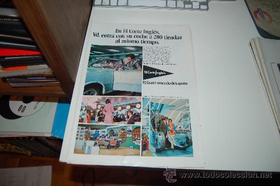 Carteles publicitarios: HOJA PUBLICITARIA DE EL CORTE INGL&Eacute;S. 1969 - Foto 1
