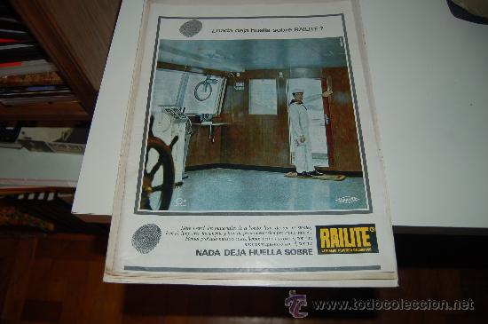Carteles publicitarios: HOJA PUBLICITARIA DE RAILITE. A&Ntilde;OS 60 - Foto 1