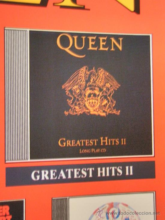Carteles publicitarios: QUEEN - DISCOGRAF&Iacute;A COMPLETA - EMI - 66 X 47 CMS - Foto 3