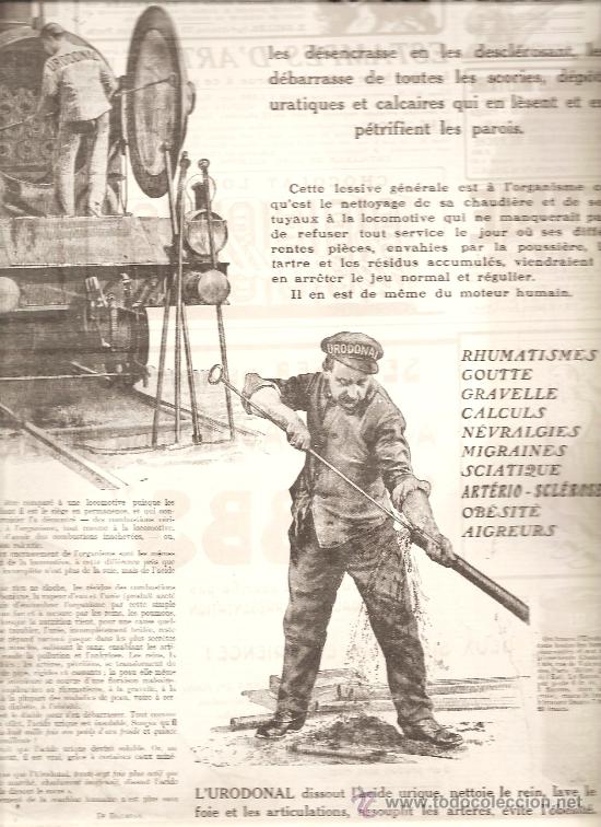 Carteles publicitarios: anuncio de medicamento urodonal - Foto 1