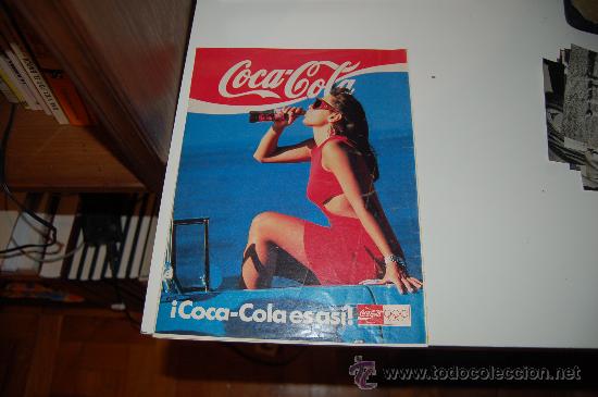 Carteles publicitarios: HOJA PUBLICITARIA DE COCA - COLA. 1988 - Foto 1