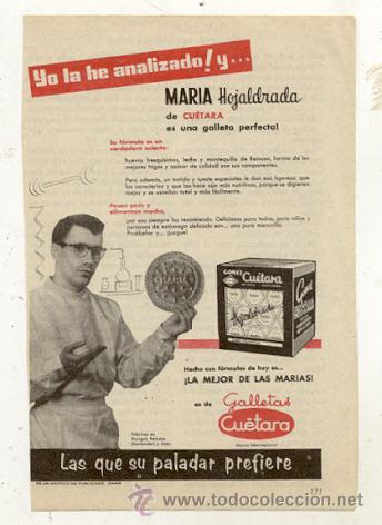 Carteles publicitarios: RECORTE // GALLETAS CUETARA - Foto 1