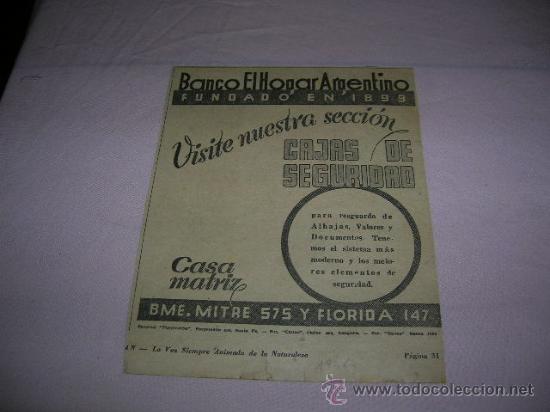 Carteles publicitarios: Anuncio Banco El hogar argentino - Foto 1