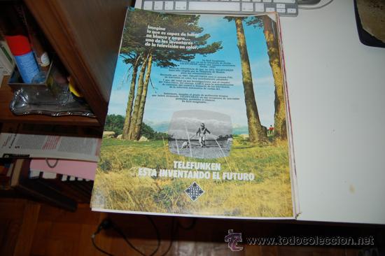 Carteles publicitarios: HOJA PUBLICITARIA DE TELEFUNKEN. 1973 - Foto 1