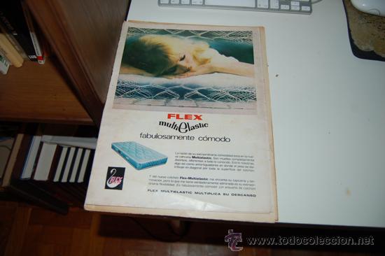 Carteles publicitarios: HOJA PUBLICITARIA DE COLCH&Oacute;N FLEX MULTIELASTIC. 1969 - Foto 1