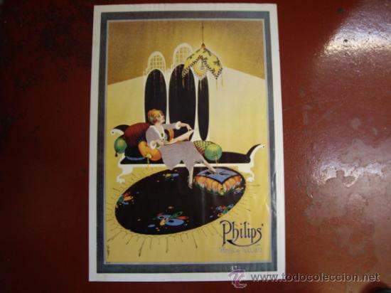 Carteles publicitarios: ANTIGUO CARTEL PHILIPS - Foto 1