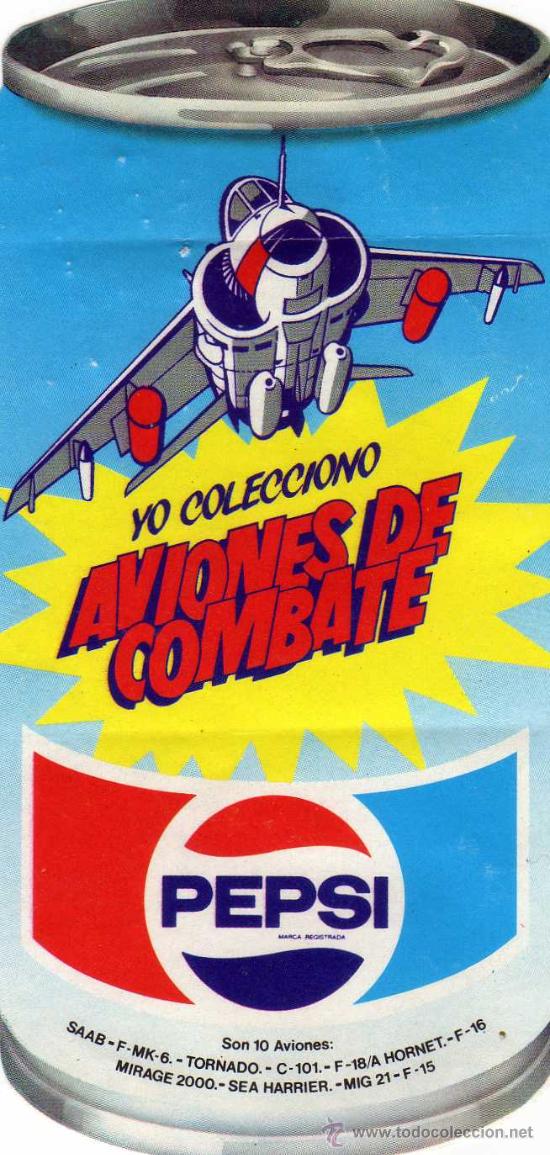 Carteles publicitarios: pegatina publicidad de PEPSI, - Foto 1