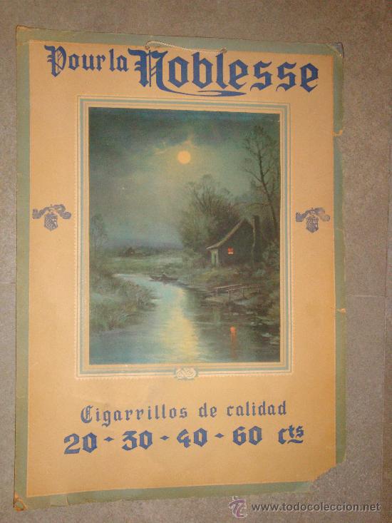 Carteles publicitarios: CARTEL DE CIGARRILLOS - Foto 1
