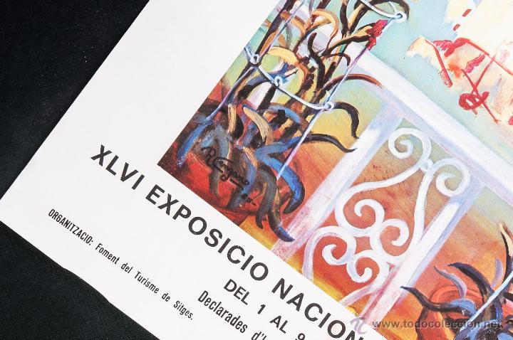 Carteles publicitarios: CARTEL DE SITGES DE CORPUS, A&Ntilde;O 1985 - Foto 2