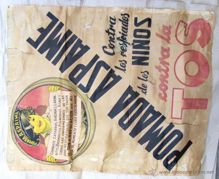 Carteles publicitarios: CARTEL POMADA ASAPAIME. - Foto 2