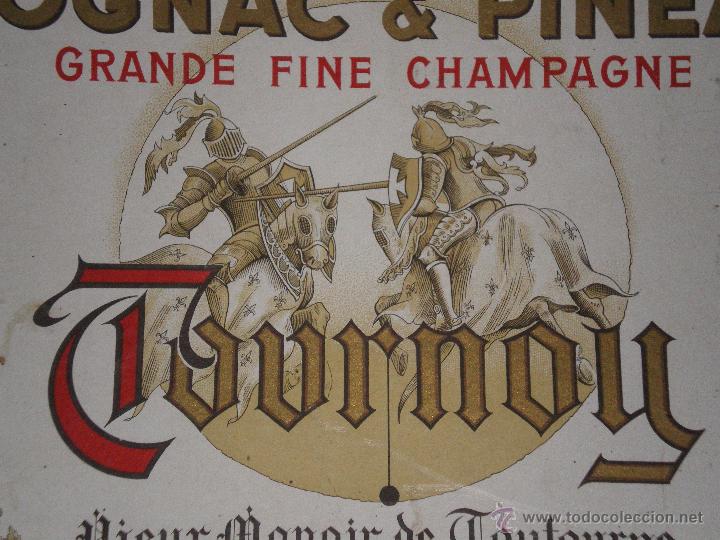 Carteles publicitarios: CARTEL DE COGNAC -PINEAU - Foto 3