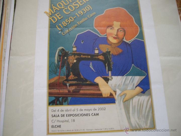 Carteles publicitarios: CARTEL MAQUINAS DE COSER - Foto 1