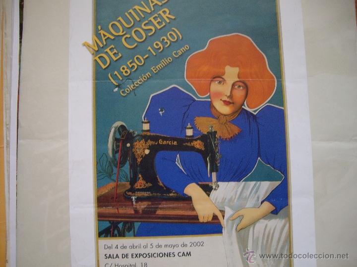 Carteles publicitarios: CARTEL MAQUINAS DE COSER - Foto 2