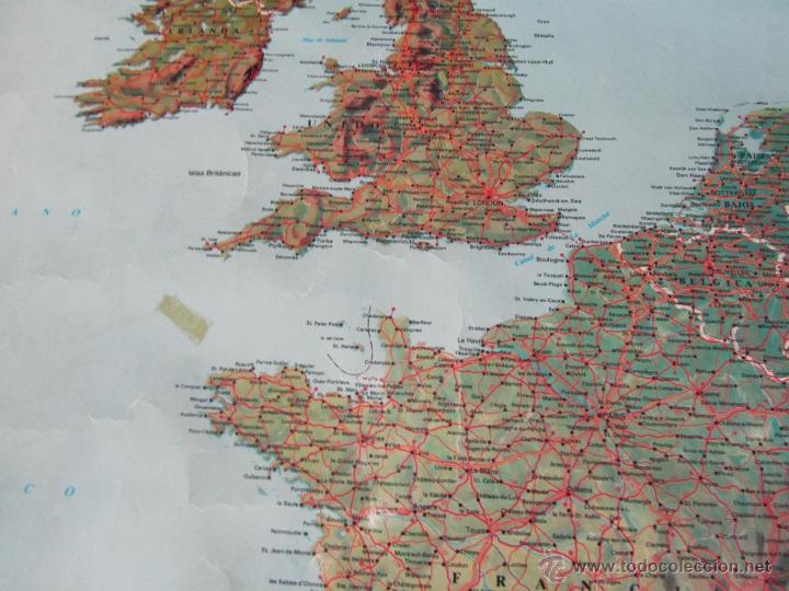 Carteles publicitarios: Cartel mapa Europa SEUR - Foto 4