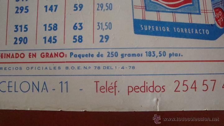 Carteles publicitarios: CAFES COLUMBA - Foto 2