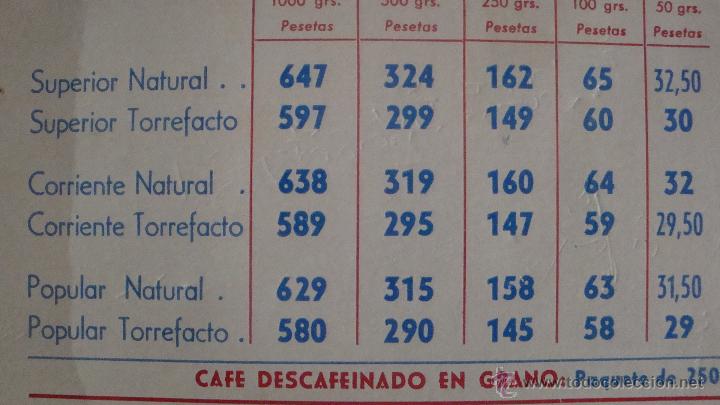 Carteles publicitarios: CAFES COLUMBA - Foto 3