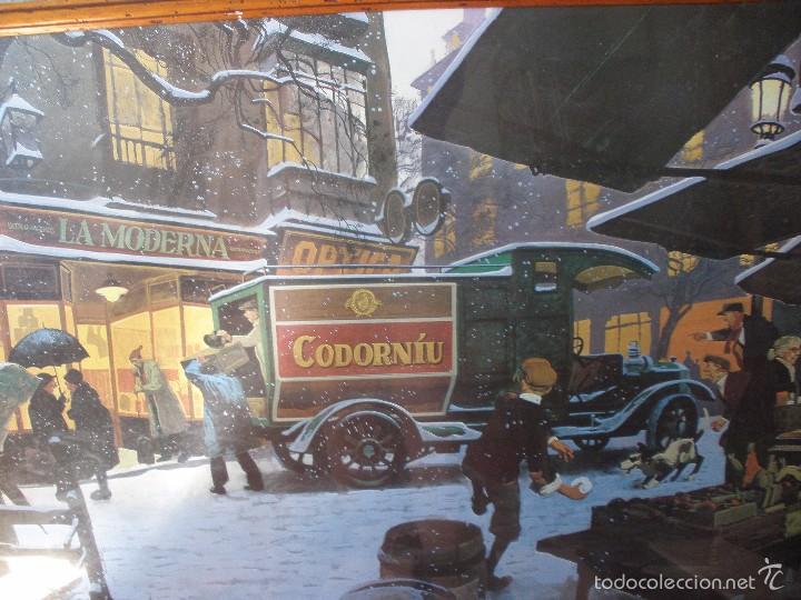 Carteles publicitarios: CUADRO CHAMPAN CODORNIU CHAMPAGNE CAVA CODORNIU - Foto 9